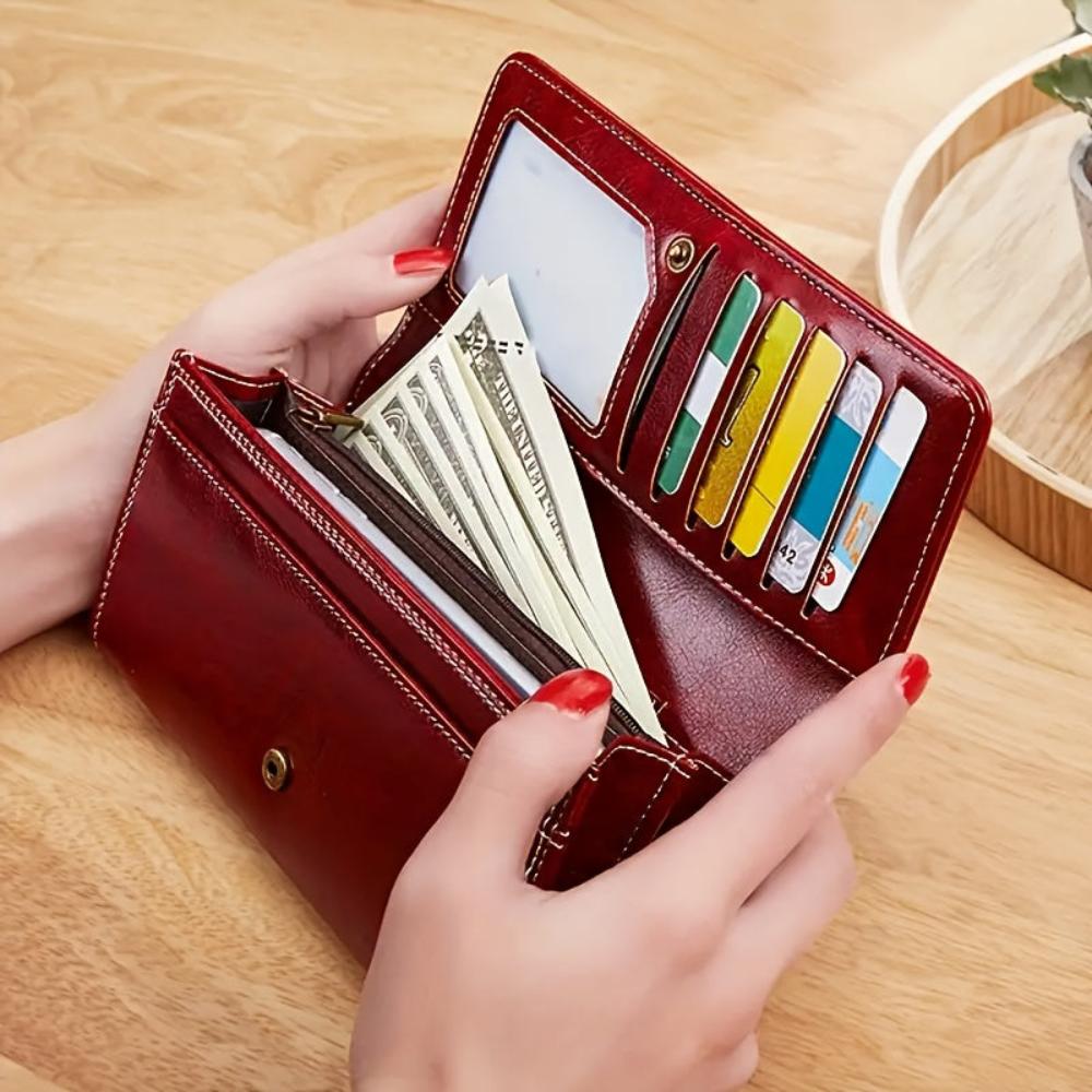 Elegant Wallet for Women with Lux Long Design