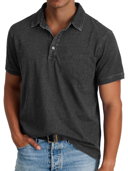 Stylish Flowy Polo Shirt for Men