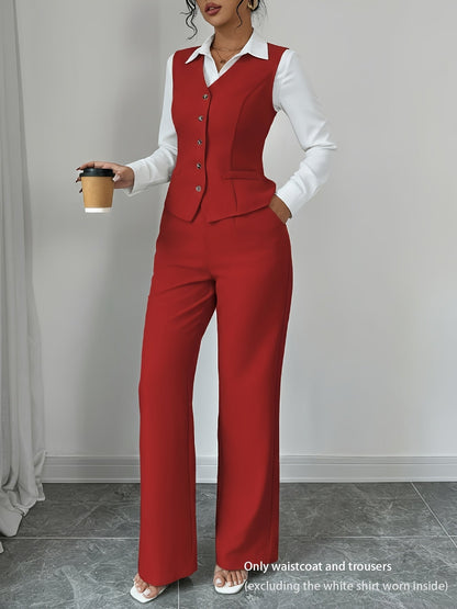 Comfortable Two Piece Set for Women with Wide Leg