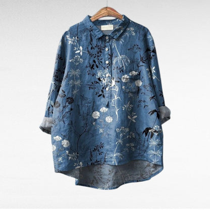 Effortless Flowy Floral Blouse for Women