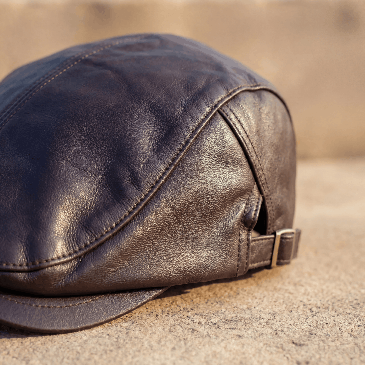 Comfortable Cap for Men with Vintage Driver Design