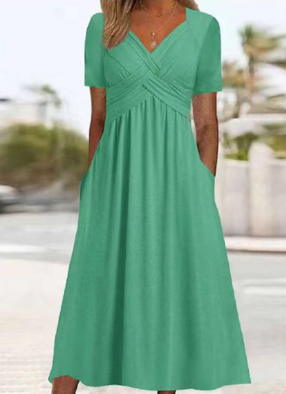Effortless Airy Midi Dress for Women