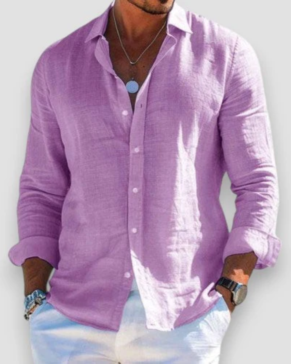 Stylish Shirt for Men with Long Sleeve
