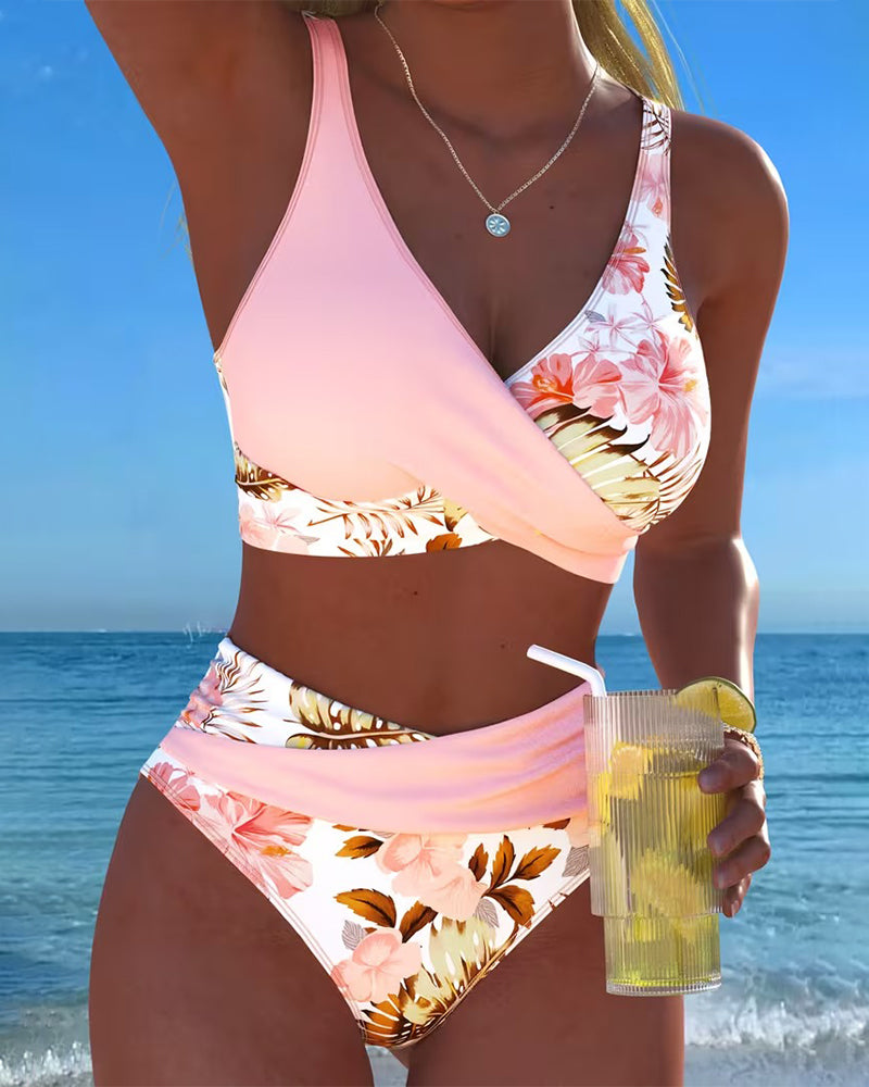 Effortless Floral Bikini Set for Women