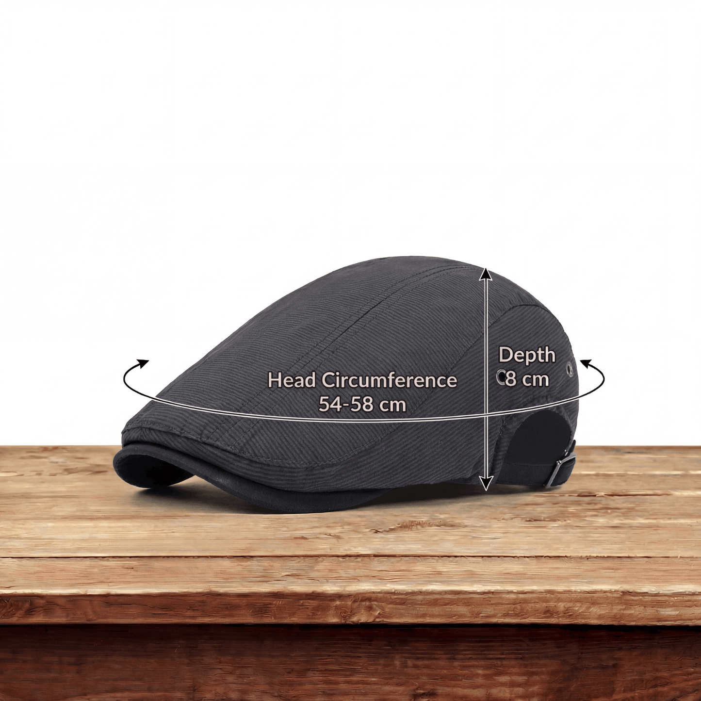 Stylish Cap for Men with Vintage Driver Design