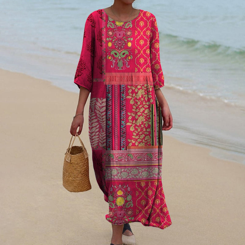 Stylish Pink Maxi Dress for Women