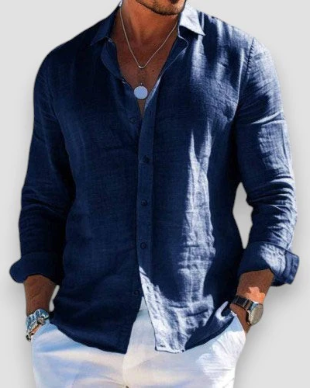 Stylish Shirt for Men with Long Sleeve