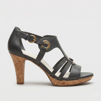 Comfortable Heels for Women with Open Toe Orthopedic Cushioned Style