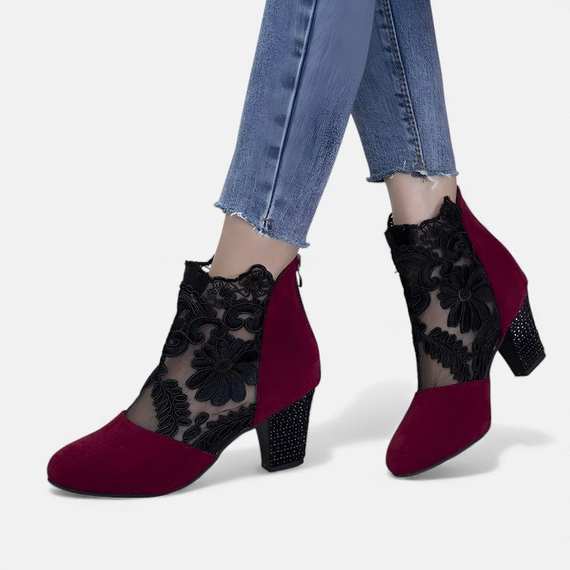 Comfortable Heels for Women with Orthopedic Breathable Cushioned Style