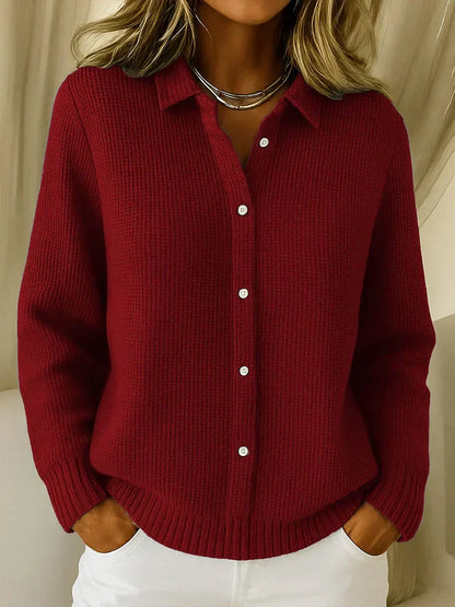 Effortless Knit Cardigan Sweater for Women