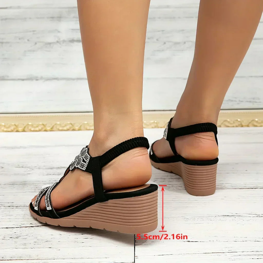 Comfortable Orthopedic Sandals for Women with Wedge Cushioned Arch Support Style