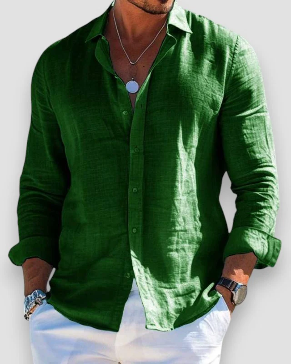 Stylish Shirt for Men with Long Sleeve