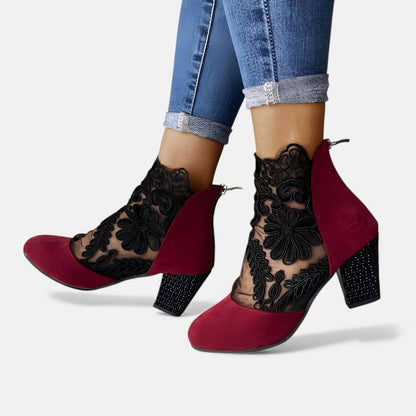 Comfortable Heels for Women with Orthopedic Breathable Cushioned Style