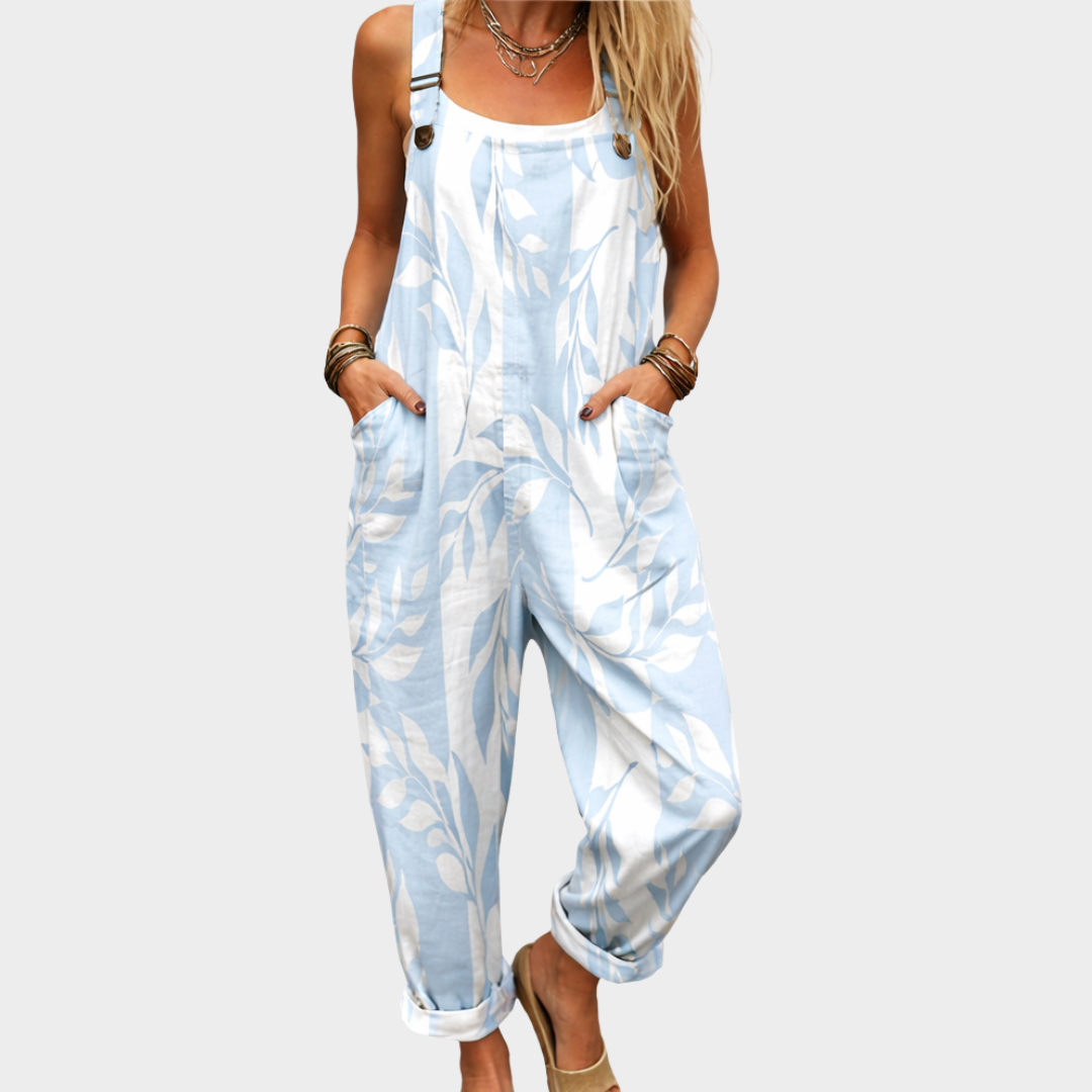 Effortless Floral Jumpsuit for Women
