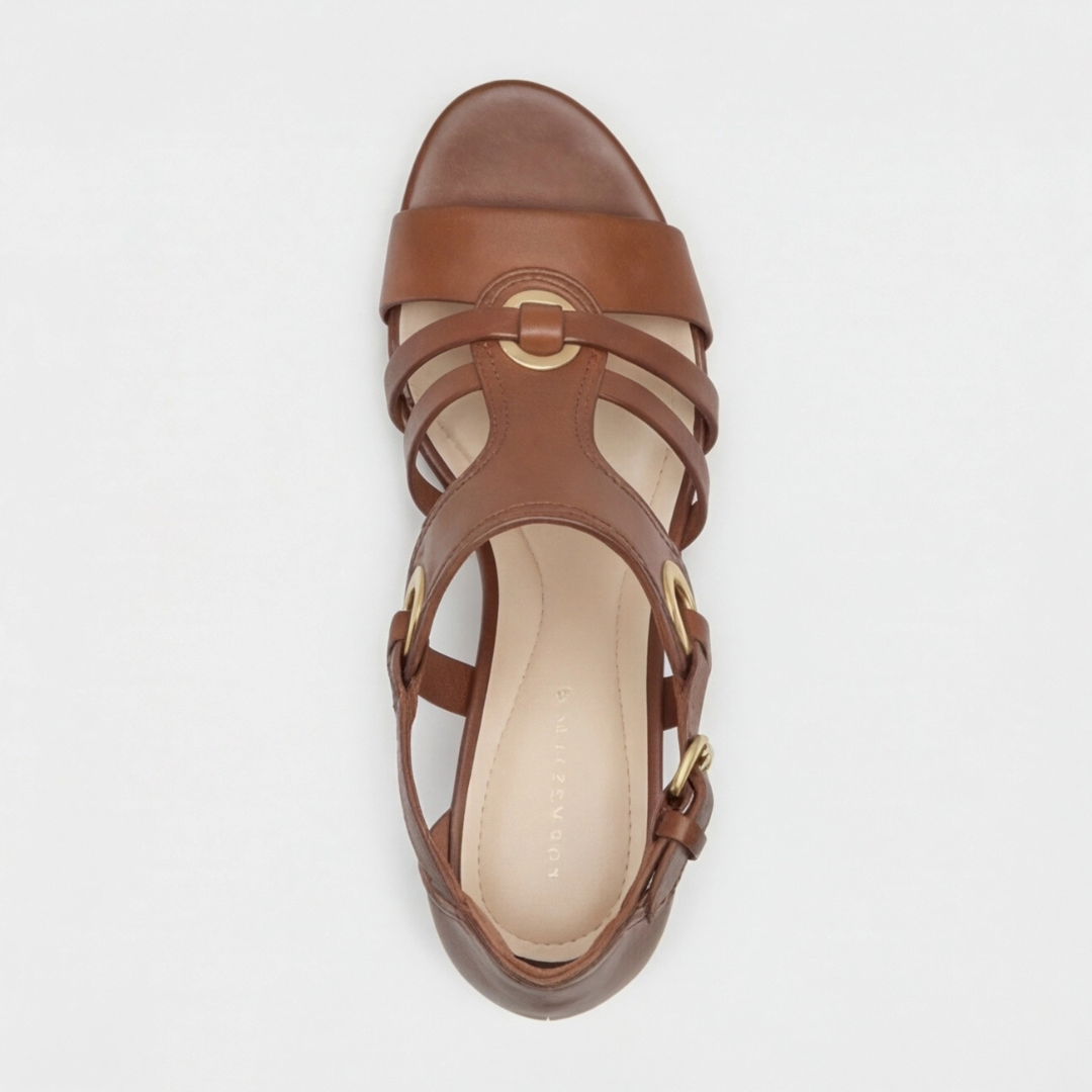 Comfortable Heels for Women with Open Toe Orthopedic Cushioned Style