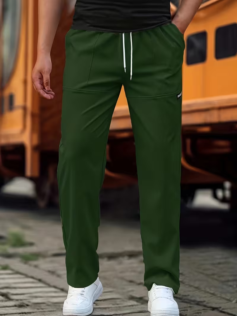 Stylish Pants for Men with Straight Leg