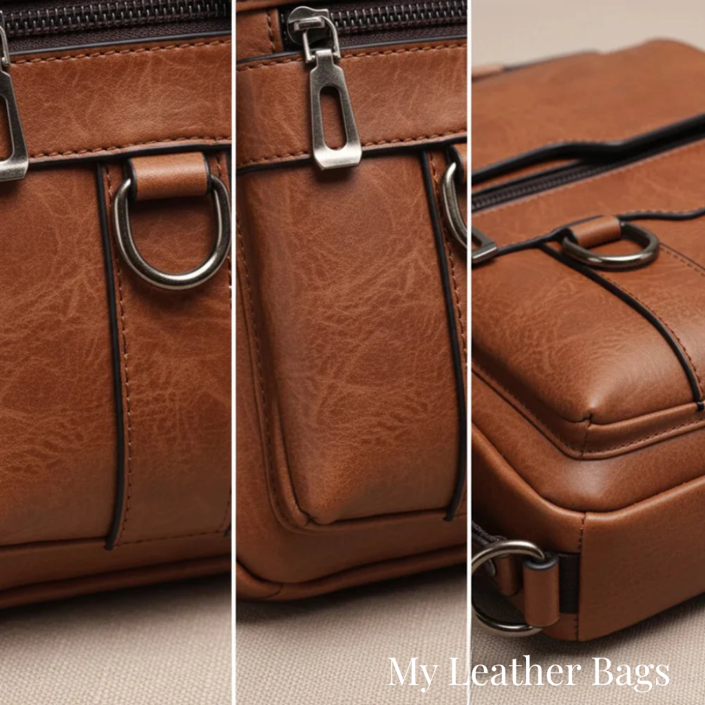 Classic Crossbody Bag for Men with Slim Design
