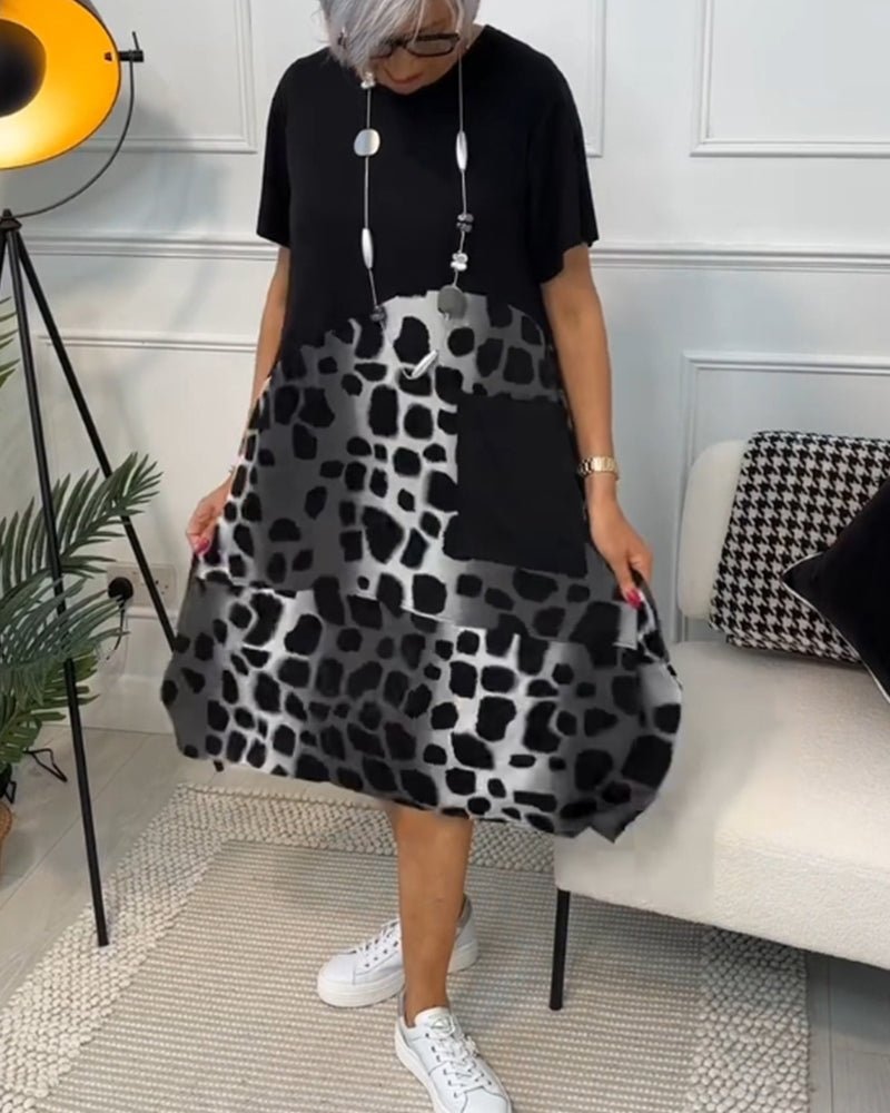 Elegant Flowy Midi Dress for Women