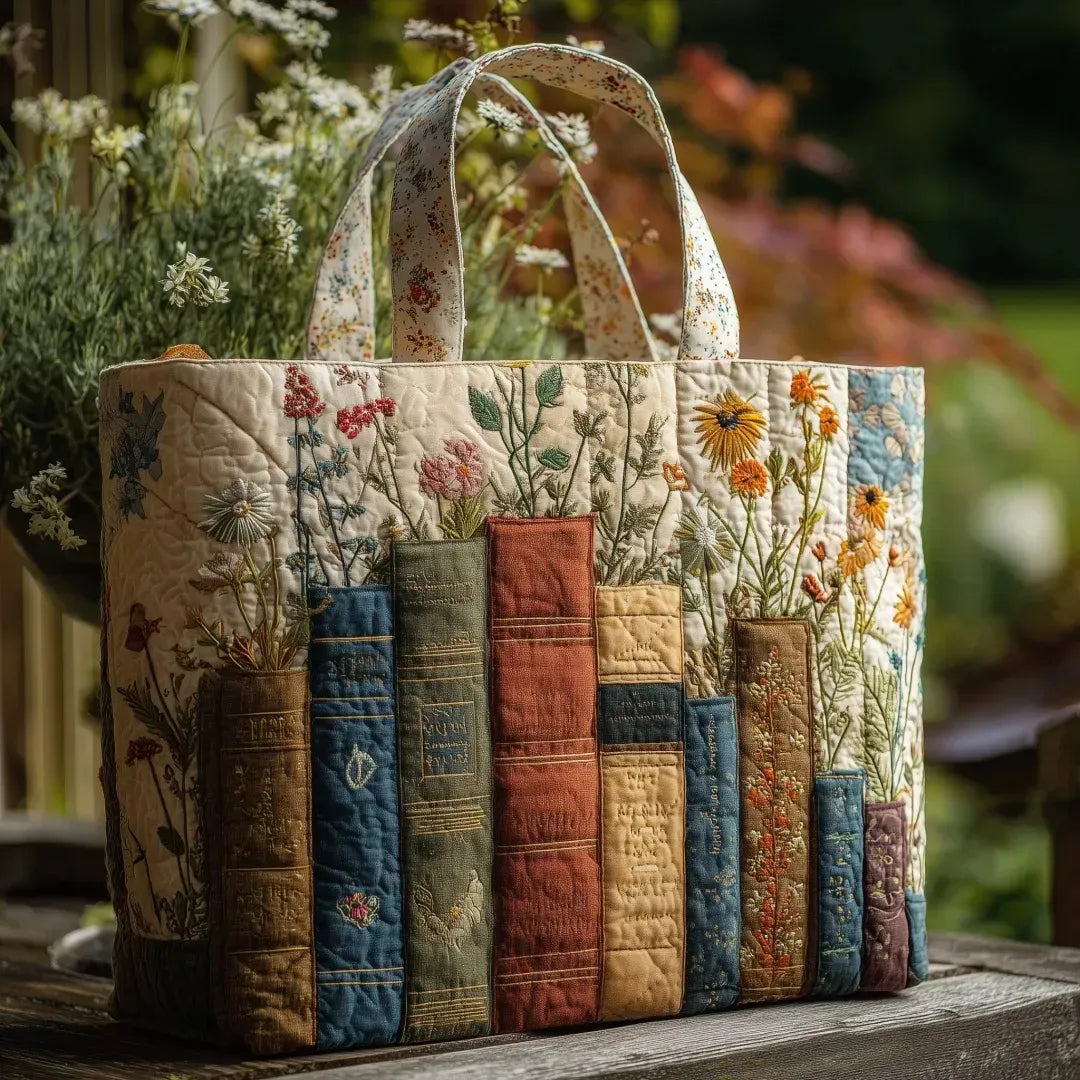 Elegant Tote Bag for Women with Multicolor Artistic Design