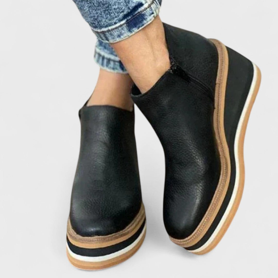 Comfortable Shoes for Women with Zipper Style