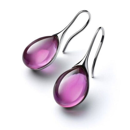 Elegant Earrings for Women with Dangle Crystals Design
