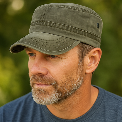Comfortable Cap for Men with Rugged Vintage Design