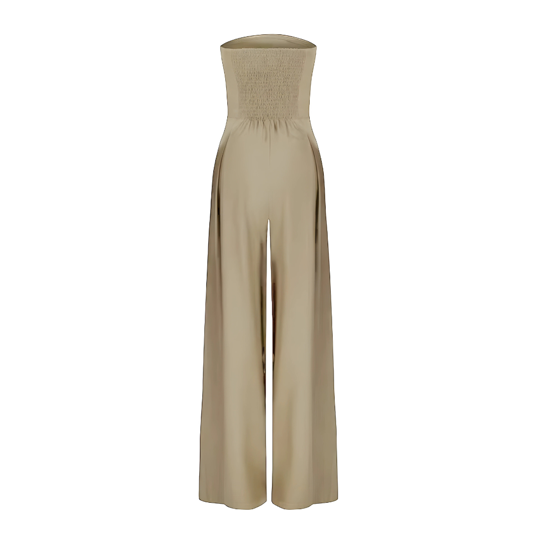 Stylish Jumpsuit for Women with Sleeveless Wide Leg