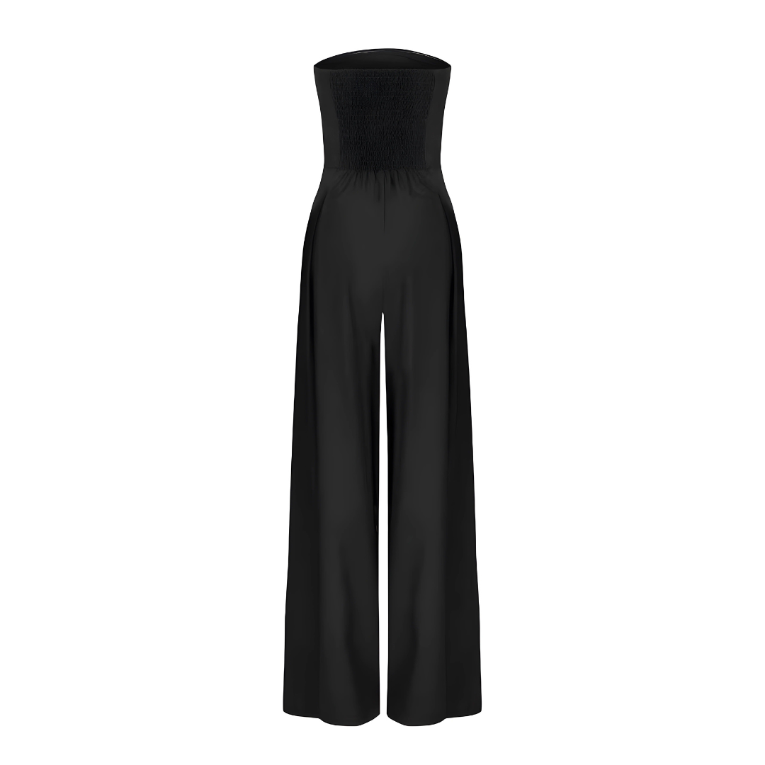 Stylish Jumpsuit for Women with Sleeveless Wide Leg