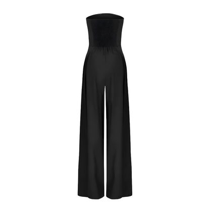 Stylish Jumpsuit for Women with Sleeveless Wide Leg