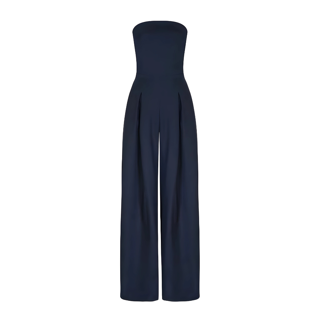 Stylish Jumpsuit for Women with Sleeveless Wide Leg