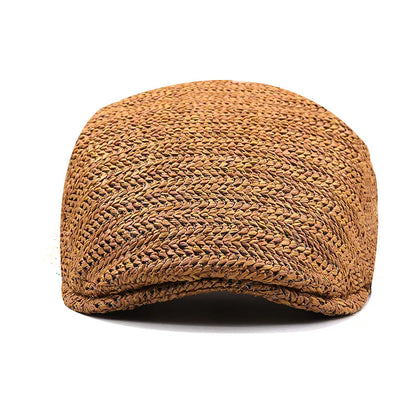 Classic Cap for Men with Woven Summer Design