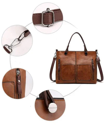 Stylish Shoulder Bag for Women with Pocket Design