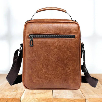 Stylish Crossbody Bag for Men with Casual Retro Design Pockets