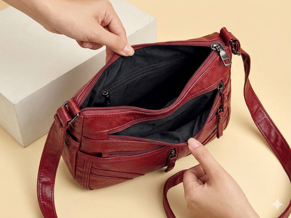 Stylish Crossbody Bag for Women with Vintage Relaxed Design
