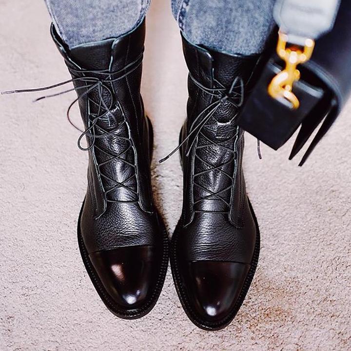 Comfortable Boots for Women with Lace Up Ankle Style