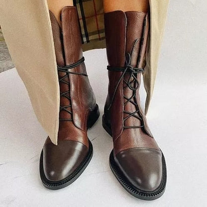 Comfortable Boots for Women with Lace Up Ankle Style