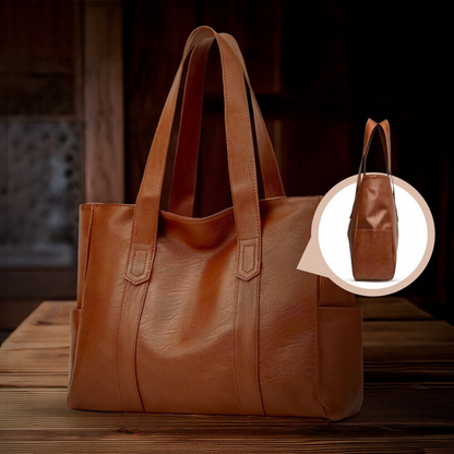 Elegant Tote Bag for Women with Vintage Design