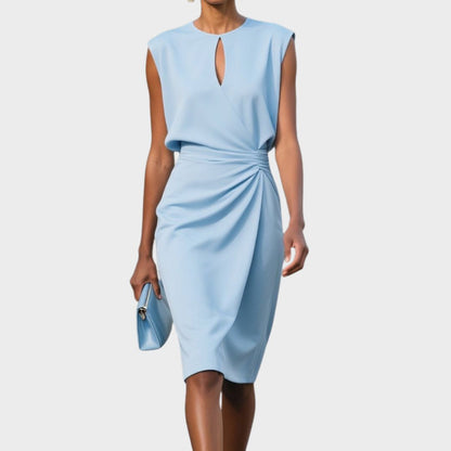 Effortless Chic Midi Dress for Women