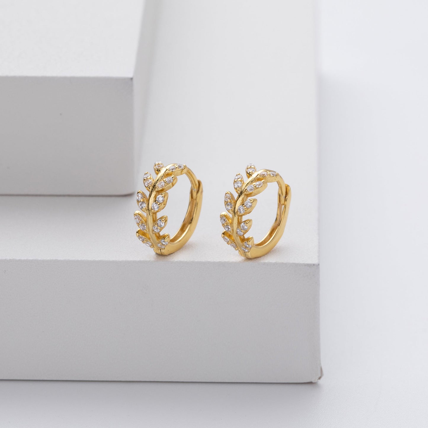 Elegant Earrings for Women with Silver Gold Design