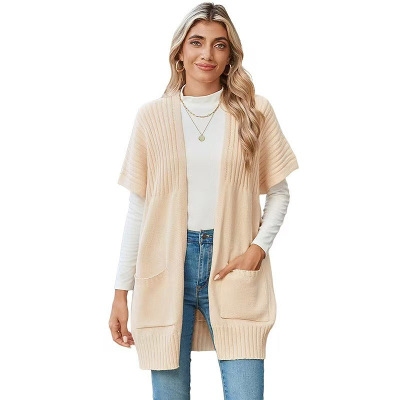 Elegant Knit Cardigan Sweater for Women