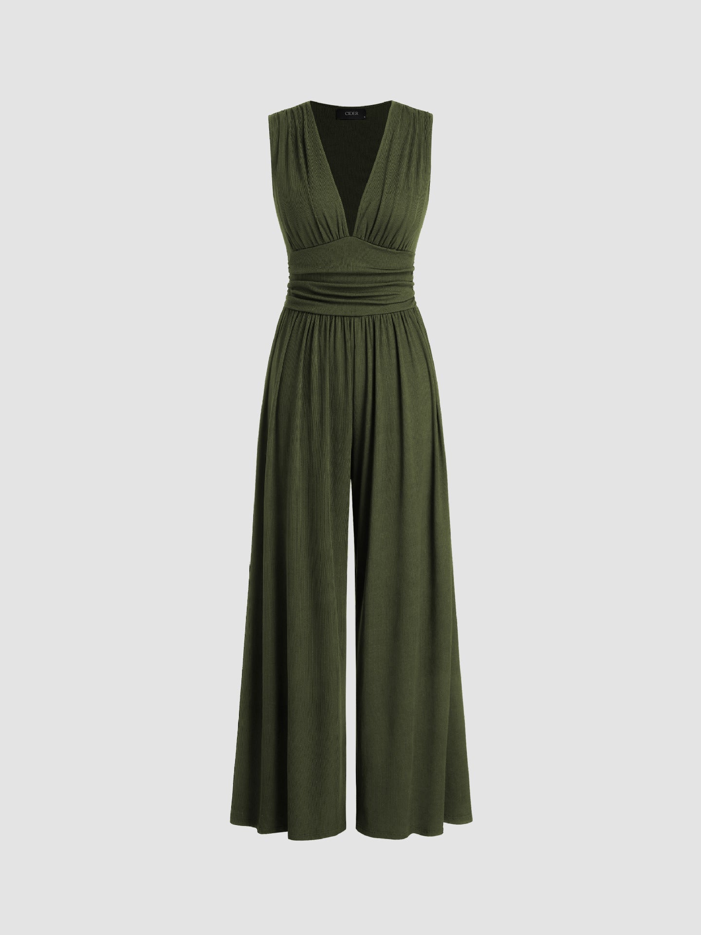 Comfortable Jumpsuit for Women with Sleeveless Wide Leg