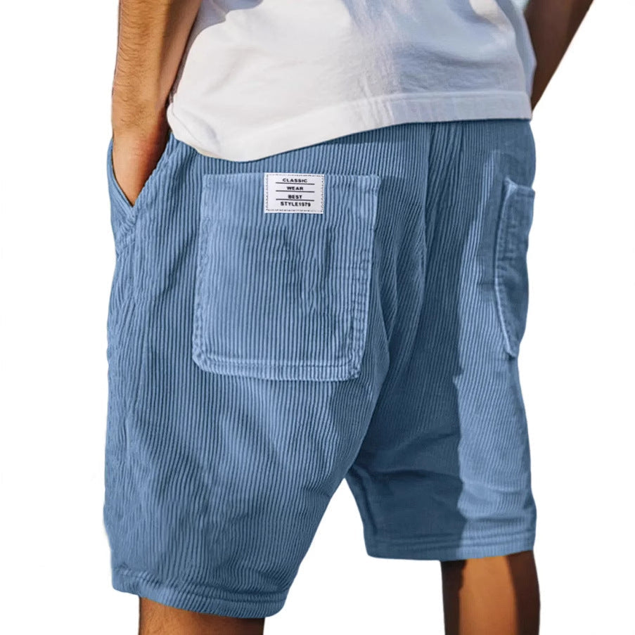 Classic Shorts for Men with Pockets Casual Style