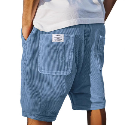 Classic Shorts for Men with Pockets Casual Style