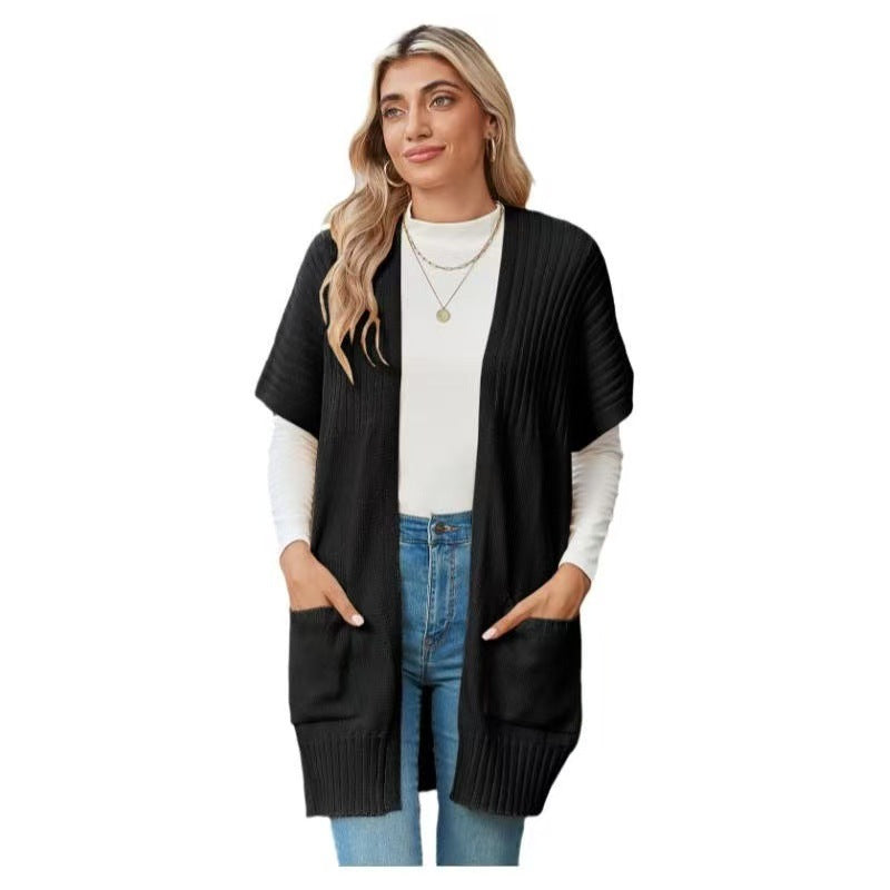 Elegant Knit Cardigan Sweater for Women