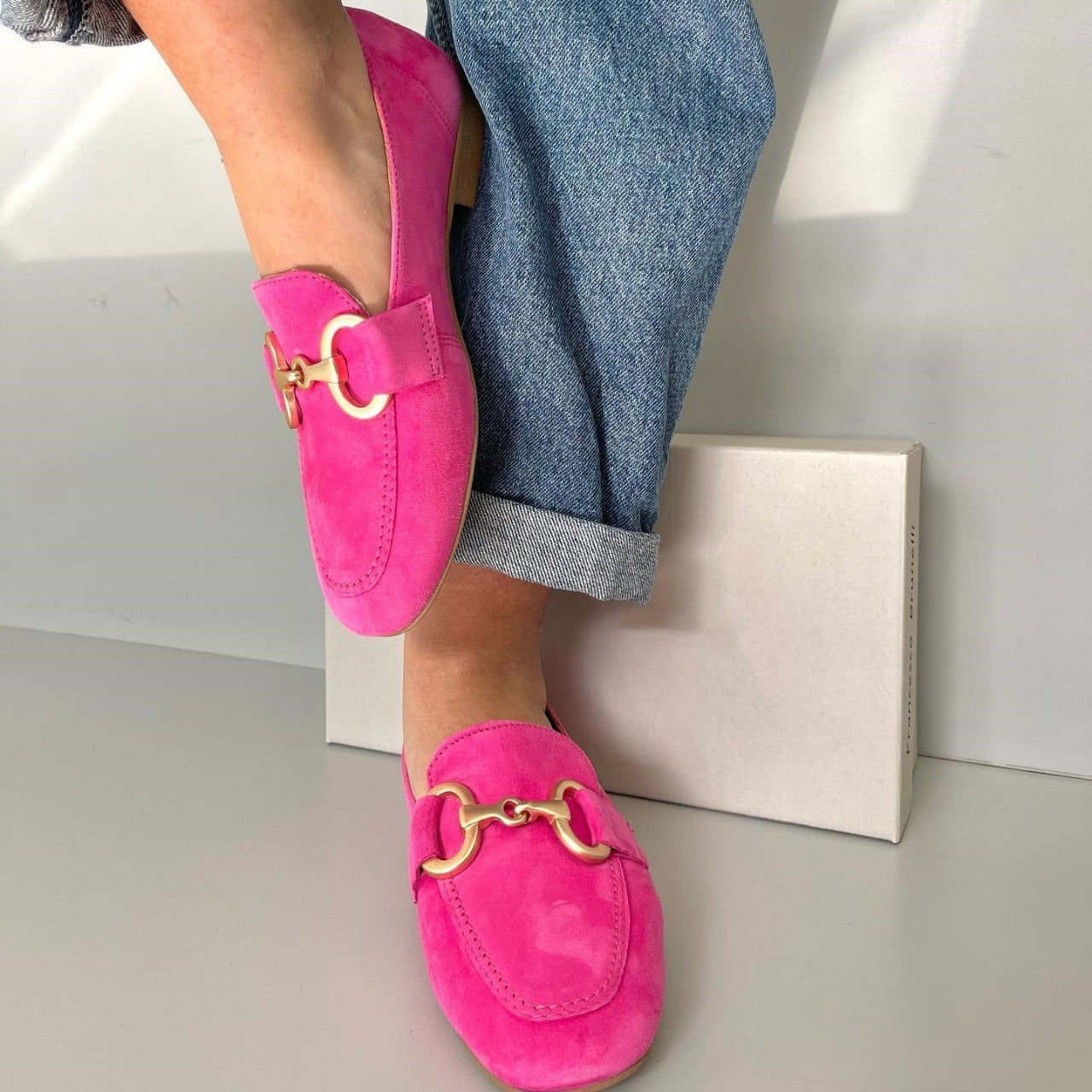Stylish Pink Loafers for Women