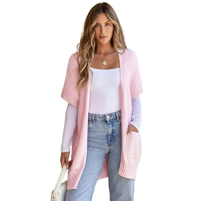 Elegant Knit Cardigan Sweater for Women