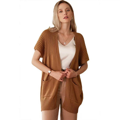 Elegant Knit Cardigan Sweater for Women