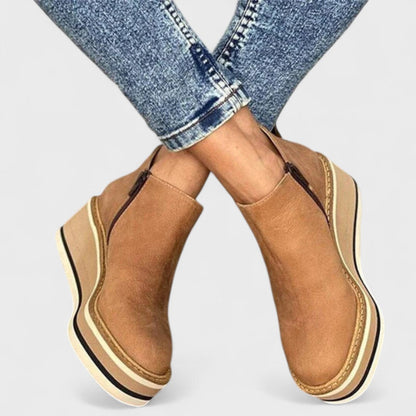 Comfortable Shoes for Women with Zipper Style