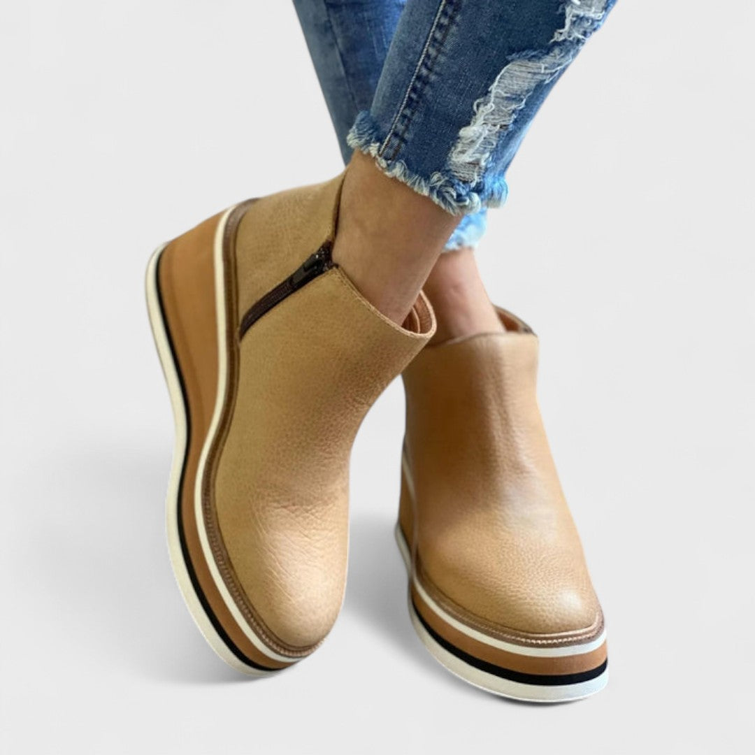 Comfortable Shoes for Women with Zipper Style