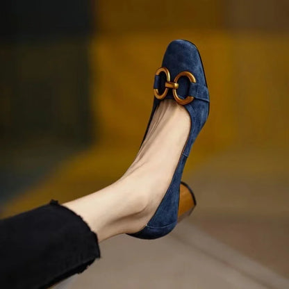 Stylish Heels for Women with Buckle Orthopedic Cushioned Style